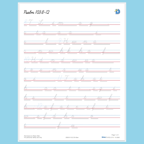First Letter Hints example