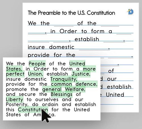 Manual Word Redacting