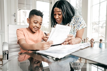 Homeschool mom using DittoSheets