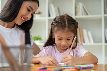 K-2 students practicing letters with DittoSheets