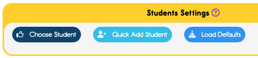 Once your sheet is perfecto, look in the upper right of the Sheet Builder.&nbsp; Tap the aqua "Quick Add Student" button.&nbsp;